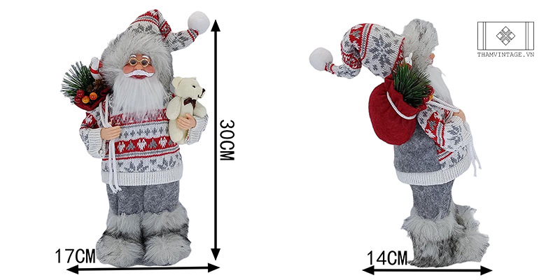  ÔNG GIÀ TUYẾT LEN XÁM 