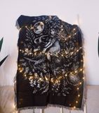  Thảm dệt cô gái và con nai 