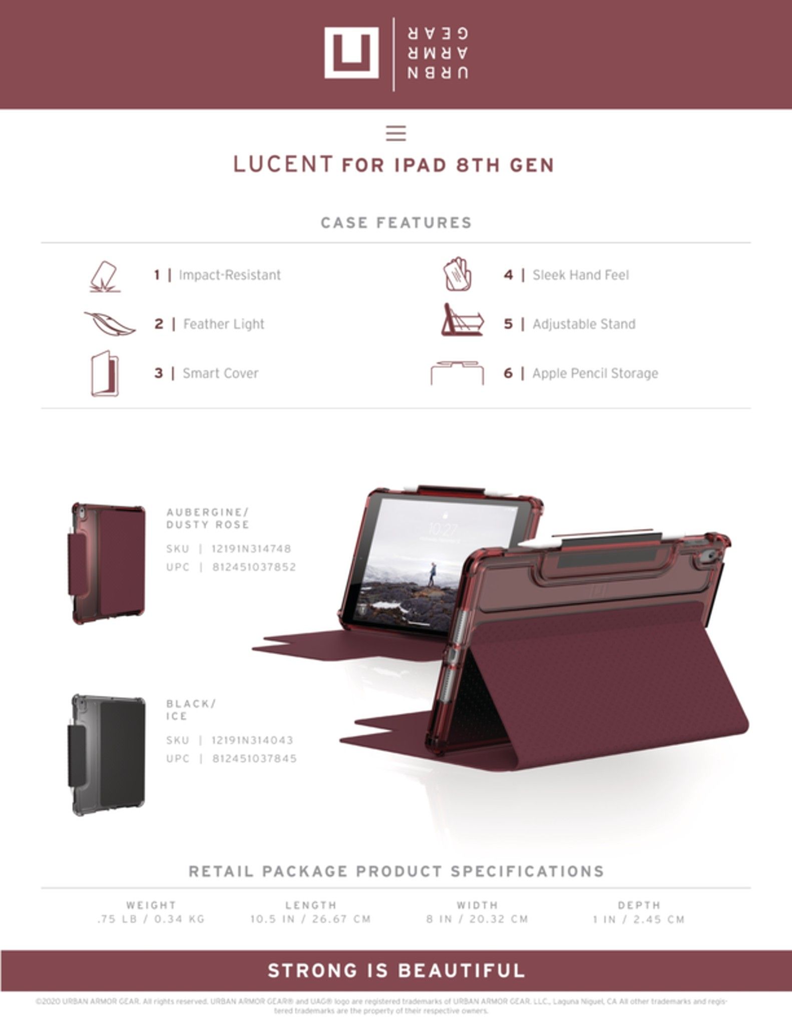  [U] Ốp Lucent cho iPad 10.2
