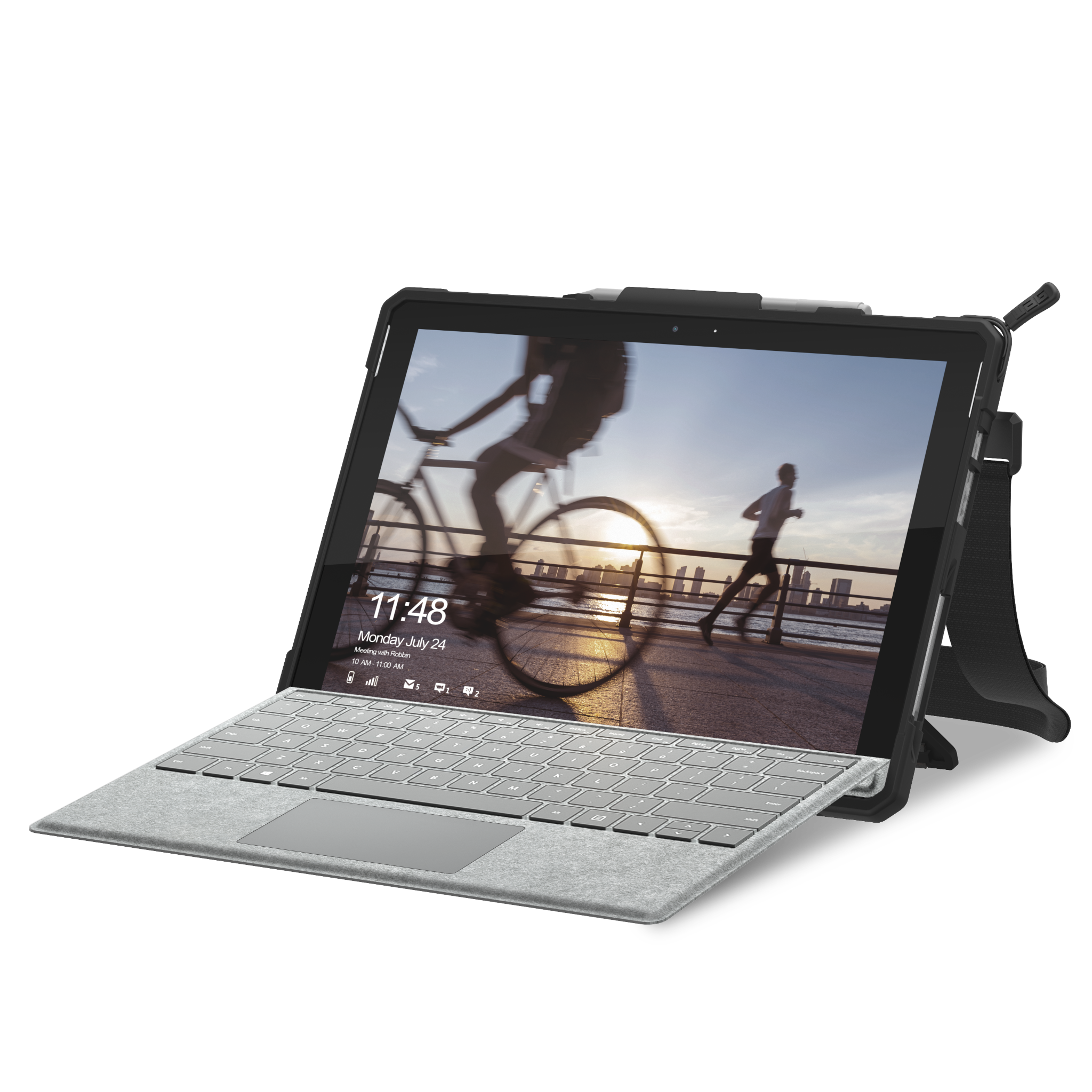  Ốp lưng UAG Plasma cho Microsoft Surface Pro 7/6/5/4 có Quai xách và Dây đeo 