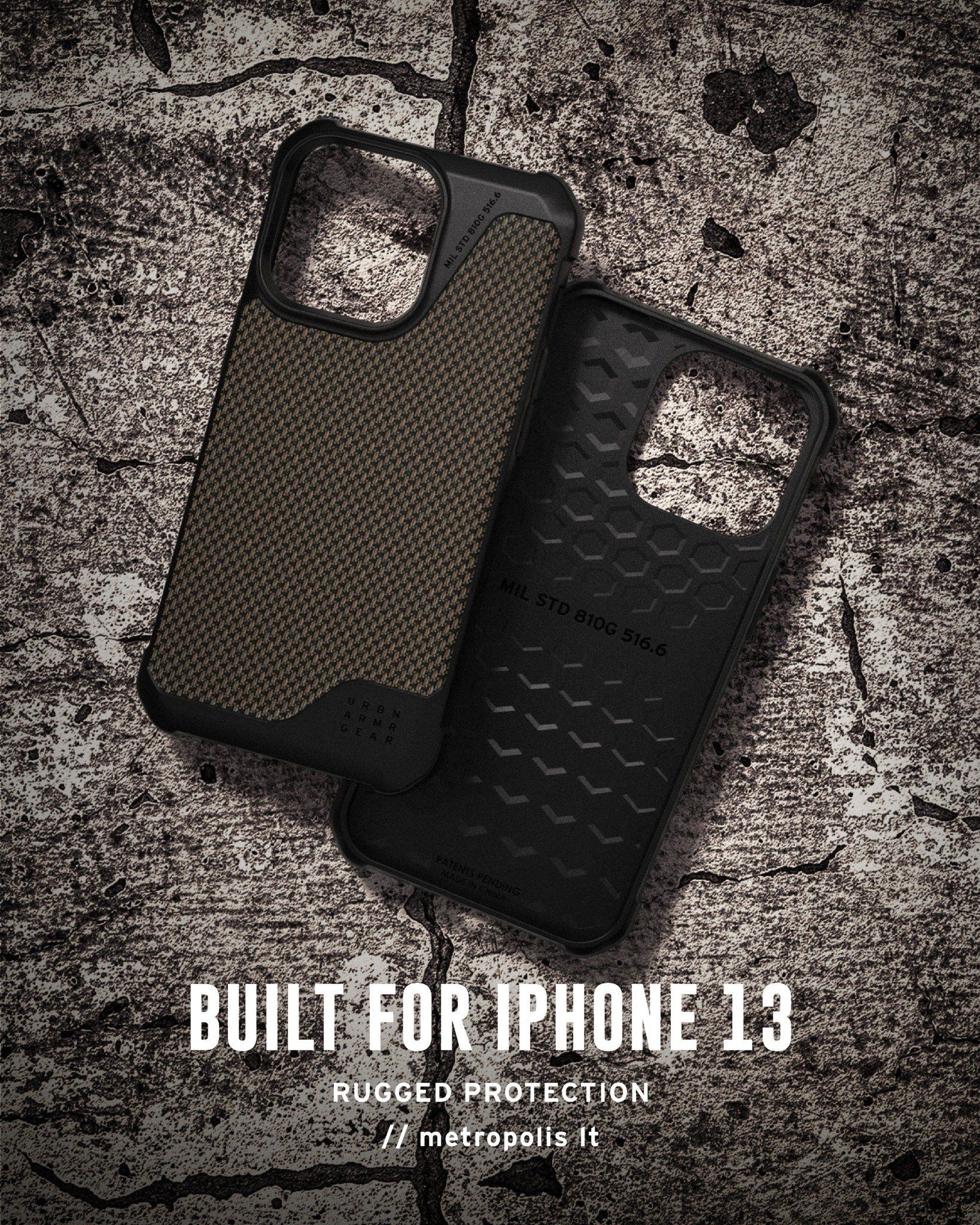  [THANH LÝ] Ốp lưng Metropolis LT cho iPhone 13 [6.1 inch] 