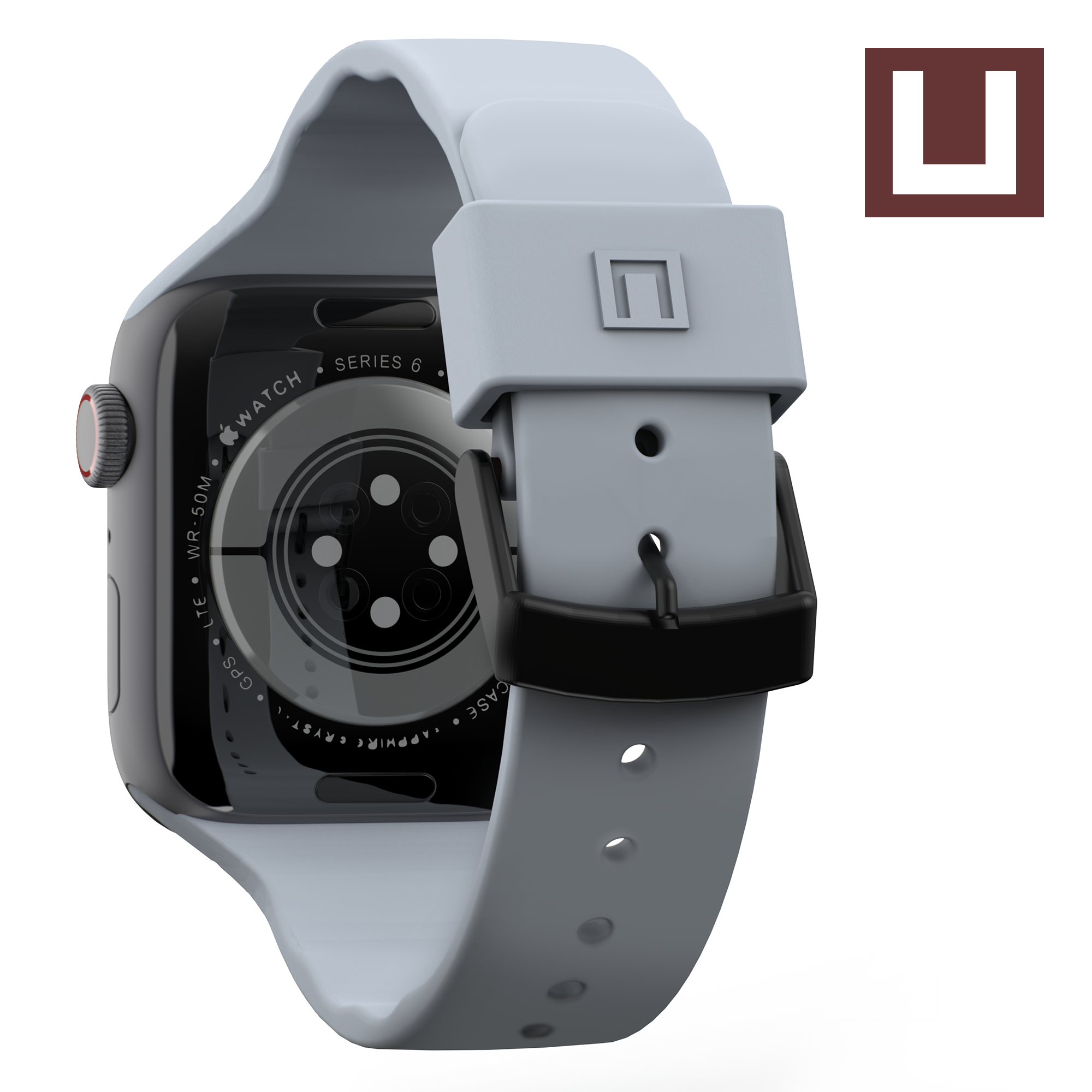  [U] Dây đồng hồ Aurora Silicone cho Apple Watch 