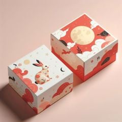 Hộp bánh trung thu sang trọng, bắt mắt