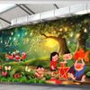 Nơi in phông nền sân khấu Tết trung thu khổ lớn giá rẻ, chất lượng