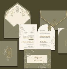Top những mẫu thiệp cưới sang trọng - chất lượng tại hà nội