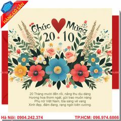 Top 10 mẫu thiệp 20/10 đẹp nhất năm nay