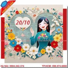 Địa chỉ in thiệp 20/10 giá rẻ nhất hà nội
