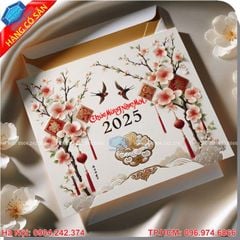 Mẫu thiệp tết 2025 mới nhất, hot nhất