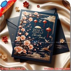 Đặt in thiệp tết 2025 giá rẻ - đẹp tại Hà Nội