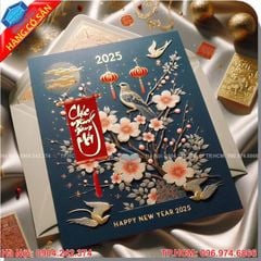 Cung cấp thiệp tết 2025 giá rẻ - độc đáo
