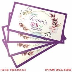 In thiệp 20/11 giá rẻ - chất lượng tại Hà Nội