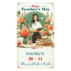 In thiệp 20/11 ngày Nhà giáo Việt Nam số lượng nhiều