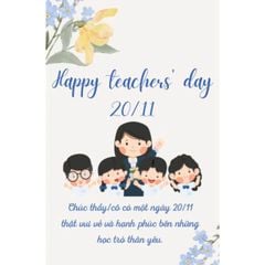 Mua thiệp ngày Nhà giáo Việt nam ở đâu ?