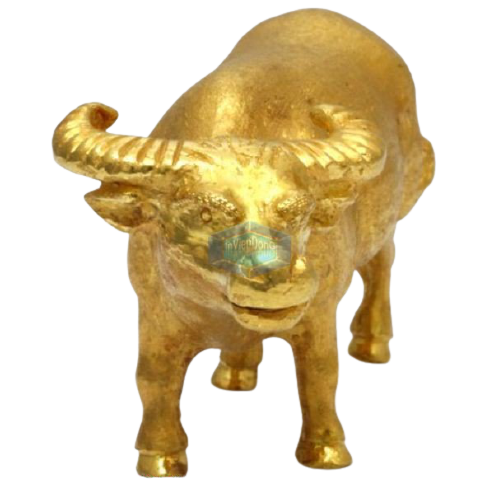Bán Tượng trâu mạ vàng làm quà Tết Tân Sửu 2021 Giá Rẻ
