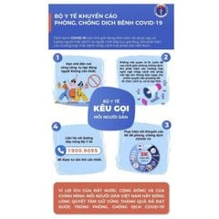 Bán in Poster - áp phích 5K chống dịch covid cho cửa hàng, xưởng, nhà máy giá rẻ lấy ngay