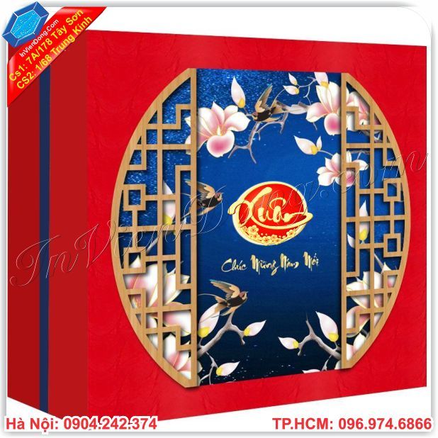 Làm Vỏ Hộp Đựng Qùa Tết Giá Rẻ Bán Sẵn