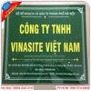 Làm biển công ty bằng mica