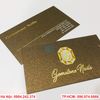 In Card Visit thúc nổi mạ nhũ Hà Nội