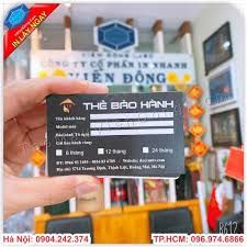 Xưởng in card tại Thanh Xuân