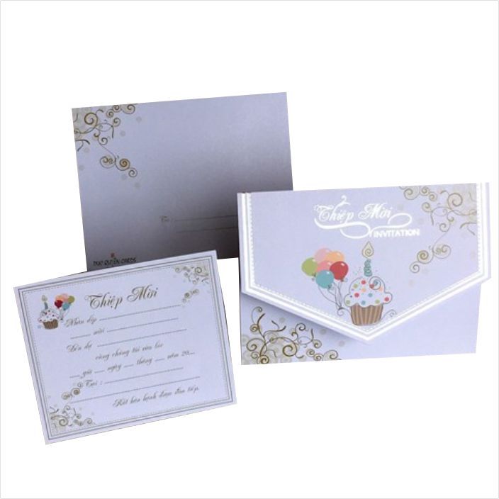 Thiệp mời đẹp, giá rẻ có sẵn