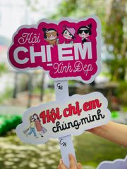 Bảng cầm tay chụp hình họp lớp