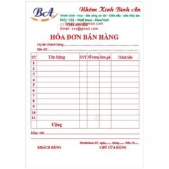 In hóa đơn giá trị gia tăng lấy ngay giá rẻ tại hà nội