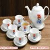 Bộ cốc sứ  in logo đoàn