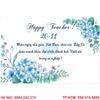 Địa chỉ in thiệp chúc mừng ngày nhà giáo việt nam 20-11 lấy ngay giá rẻ