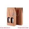 Túi giấy đựng rượu đẹp,sang trọng