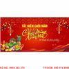 In Banner Backdrop Tất Niên Cuối Năm