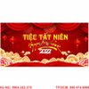 In Banner Backdrop Tất Niên Cuối Năm