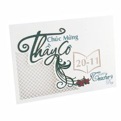 In Thiệp Mừng 20/11 Đẹp Tại Quận 1