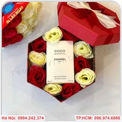 Hộp đựng hoa valentine Hà Nội