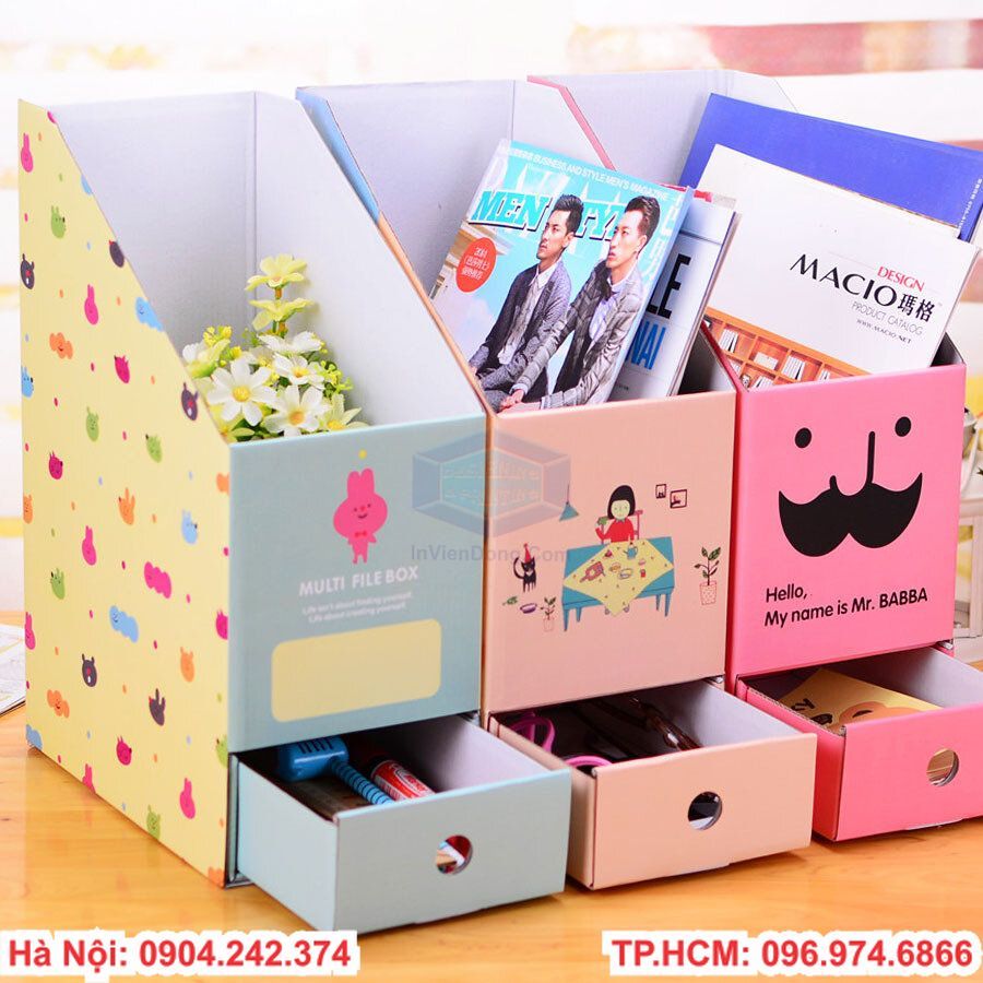 Hộp nhựa đựng dụng cụ học tập