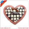 Hộp trái tim đựng socola valentine