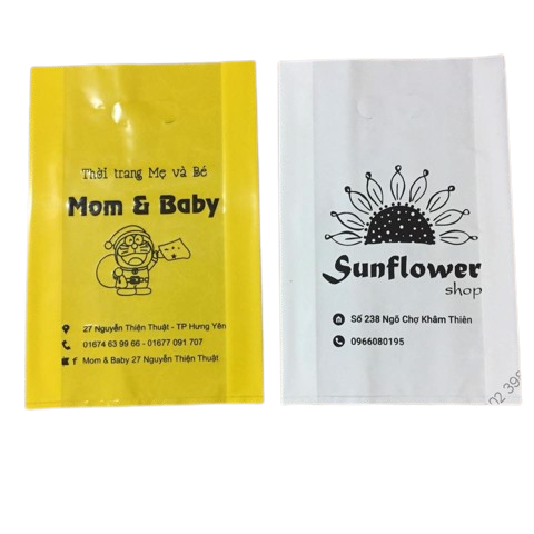 in túi đựng quần áo shop