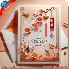 Nơi in thiệp tết 2025 đẹp - giá rẻ - chất lượng