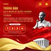 In poster A1 quốc khánh