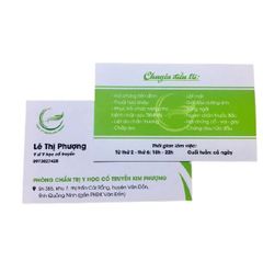 Địa chỉ in card visit lấy nhanh tại Cầu Giấy