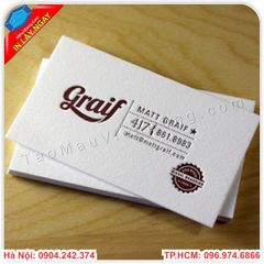 Địa chỉ in name card tại Cầu Giấy giá rẻ