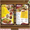Bảng báo giá Menu Nhà Hàng Cao Cấp In Lấy Ngay Giá Rẻ