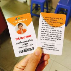 In thẻ nhựa số lượng ít tại Hà Nội