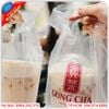 in túi đựng trà sữa