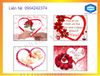 In thiệp valentine lấy ngay sau 05 phút