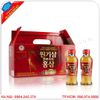 IN HỘP ĐỰNG NƯỚC HỒNG SÂM