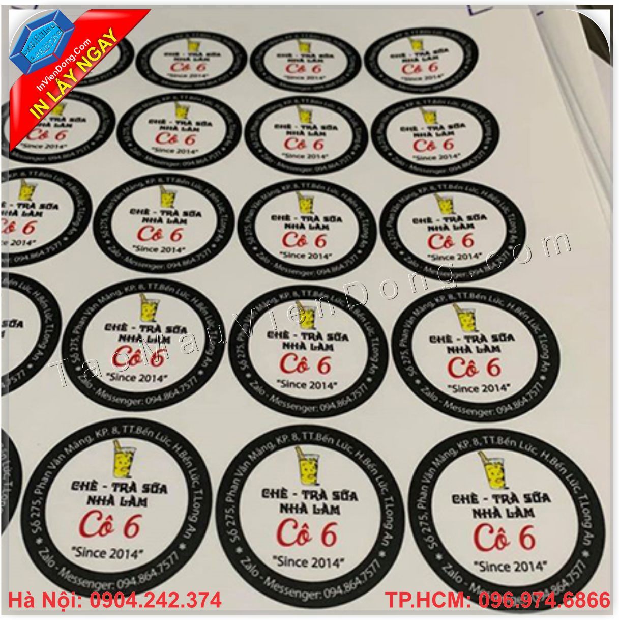 in tem dán decal – Túi & Hộp Qùa Tặng + In Card Tem Nhãn Lấy Ngay