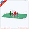 Thiệp nổi 3d giáng.sinh