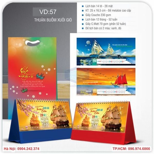 IN LỊCH ĐẺ BÀN 2023 - BÁN SẴN ĐỦ SIZE MỤ…
