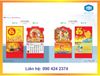 Lịch treo tường lò xo giữa năm 2017