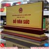 Biển chức danh đế gỗ cao cấp giá rẻ đẹp tại Hà Nội